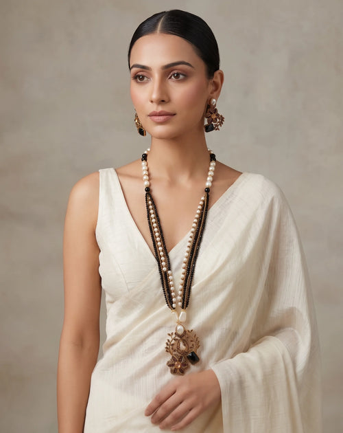 Shop the Raziya Mala Set from Zarosh Jewel