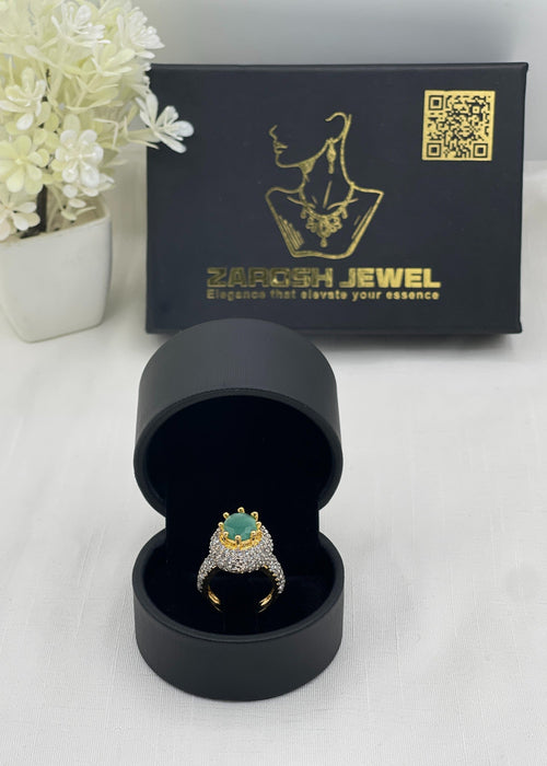 Shop the Reem Gold Plated Ring from Zarosh Jewel