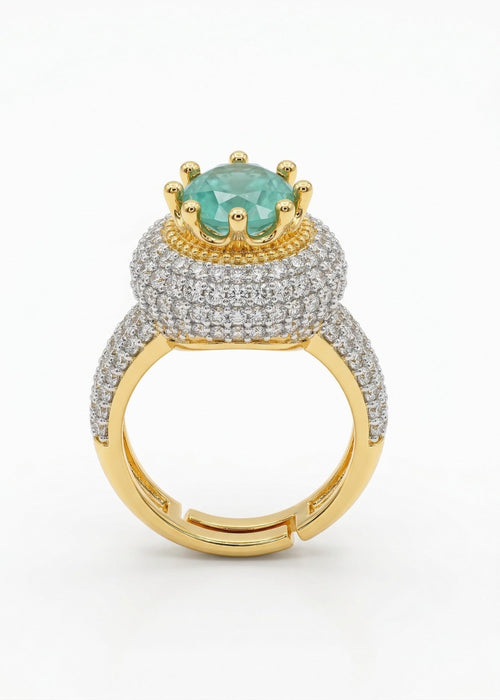 Shop the Reem Gold Plated Ring from Zarosh Jewel