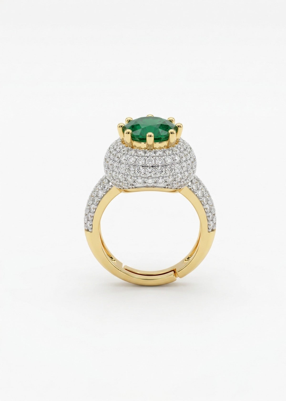 Shop the Reem Gold Plated Ring from Zarosh Jewel