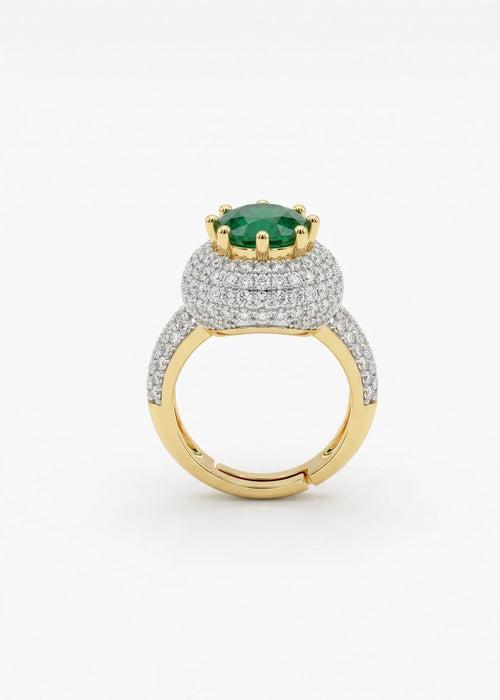 Shop the Reem Gold Plated Ring from Zarosh Jewel
