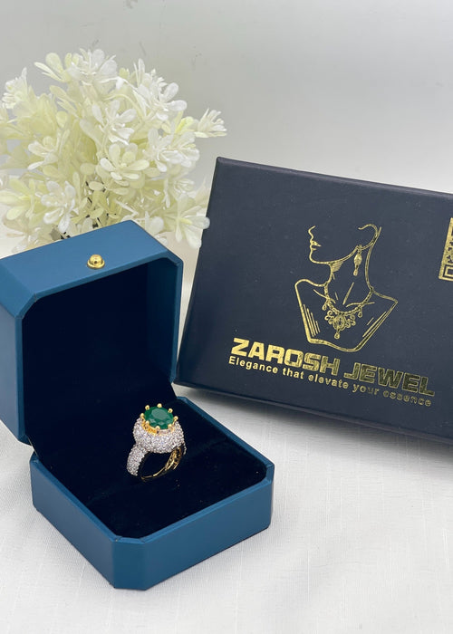 Shop the Reem Gold Plated Ring from Zarosh Jewel
