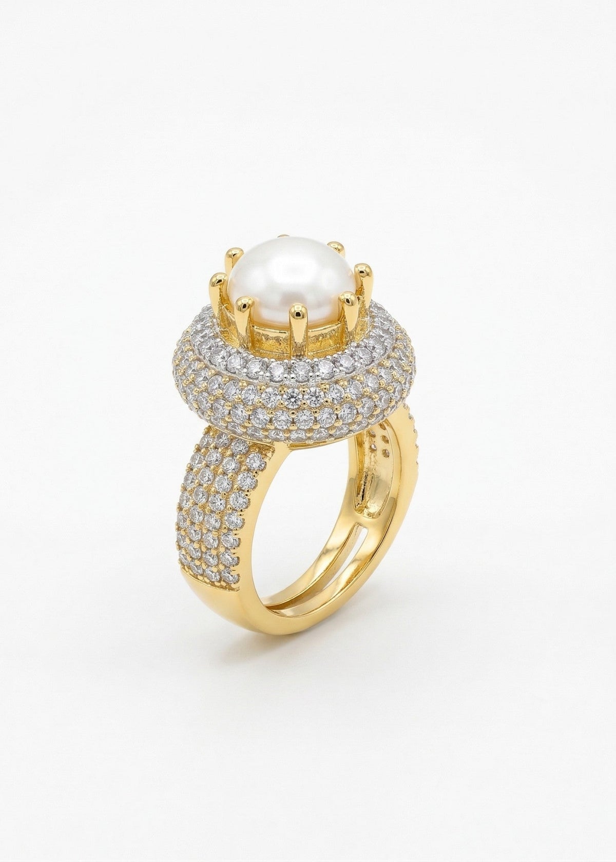 Shop the Reem Gold Plated Ring from Zarosh Jewel