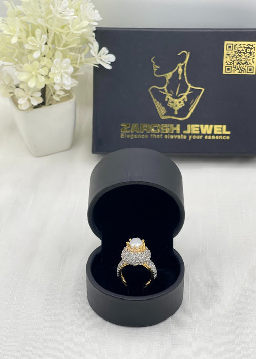 Shop the Reem Gold Plated Ring from Zarosh Jewel
