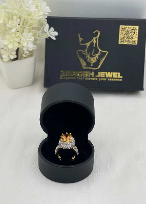 Shop the Reem Gold Plated Ring from Zarosh Jewel