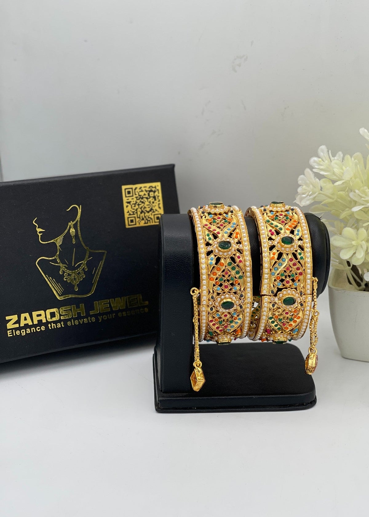 Shop the Regal Adjustable Kada from Zarosh Jewel