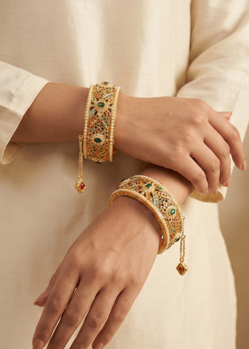 Shop the Regal Adjustable Kada from Zarosh Jewel