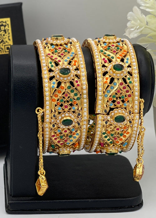 Shop the Regal Adjustable Kada from Zarosh Jewel