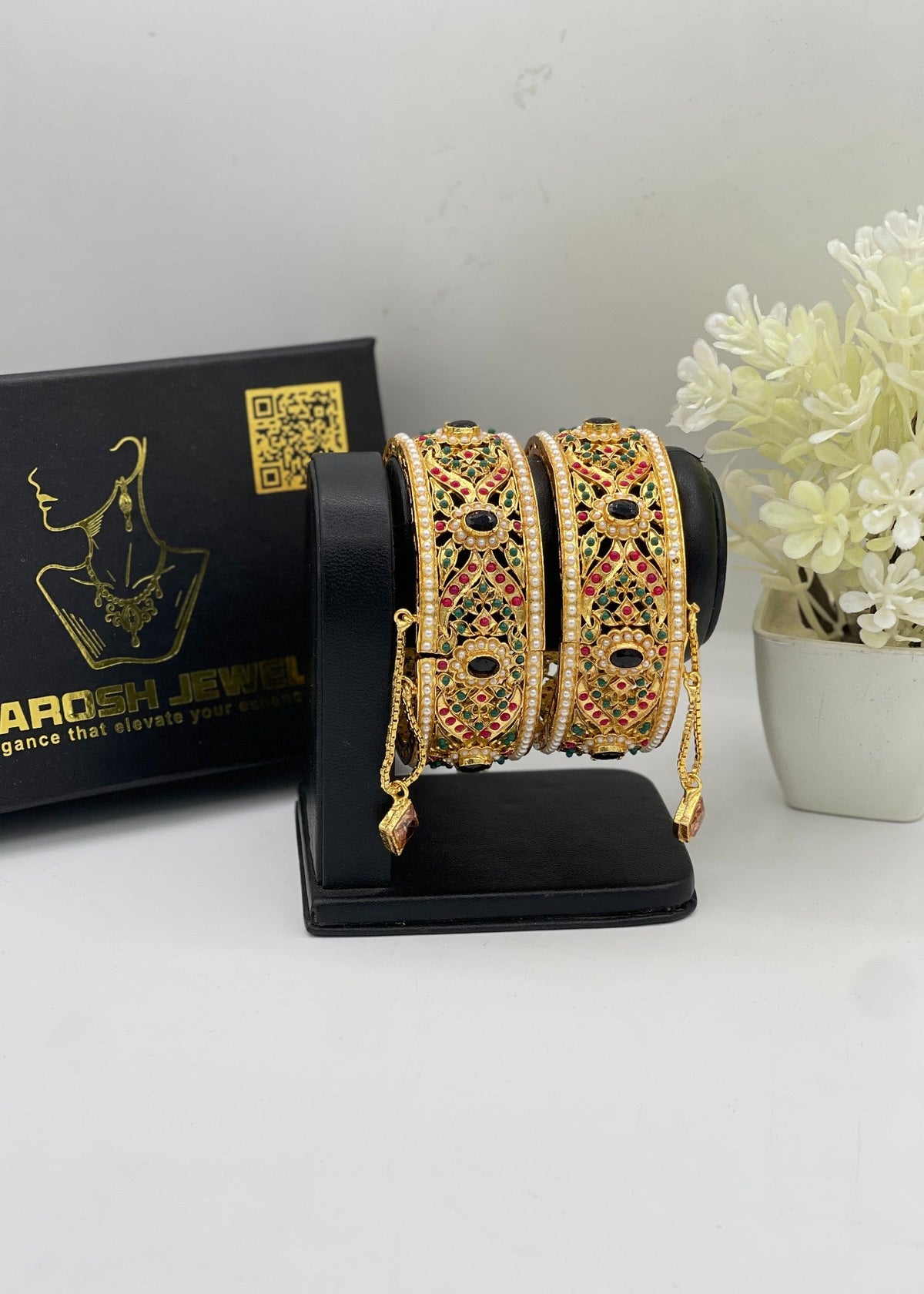 Regal Adjustable Kada by Zarosh Jewel