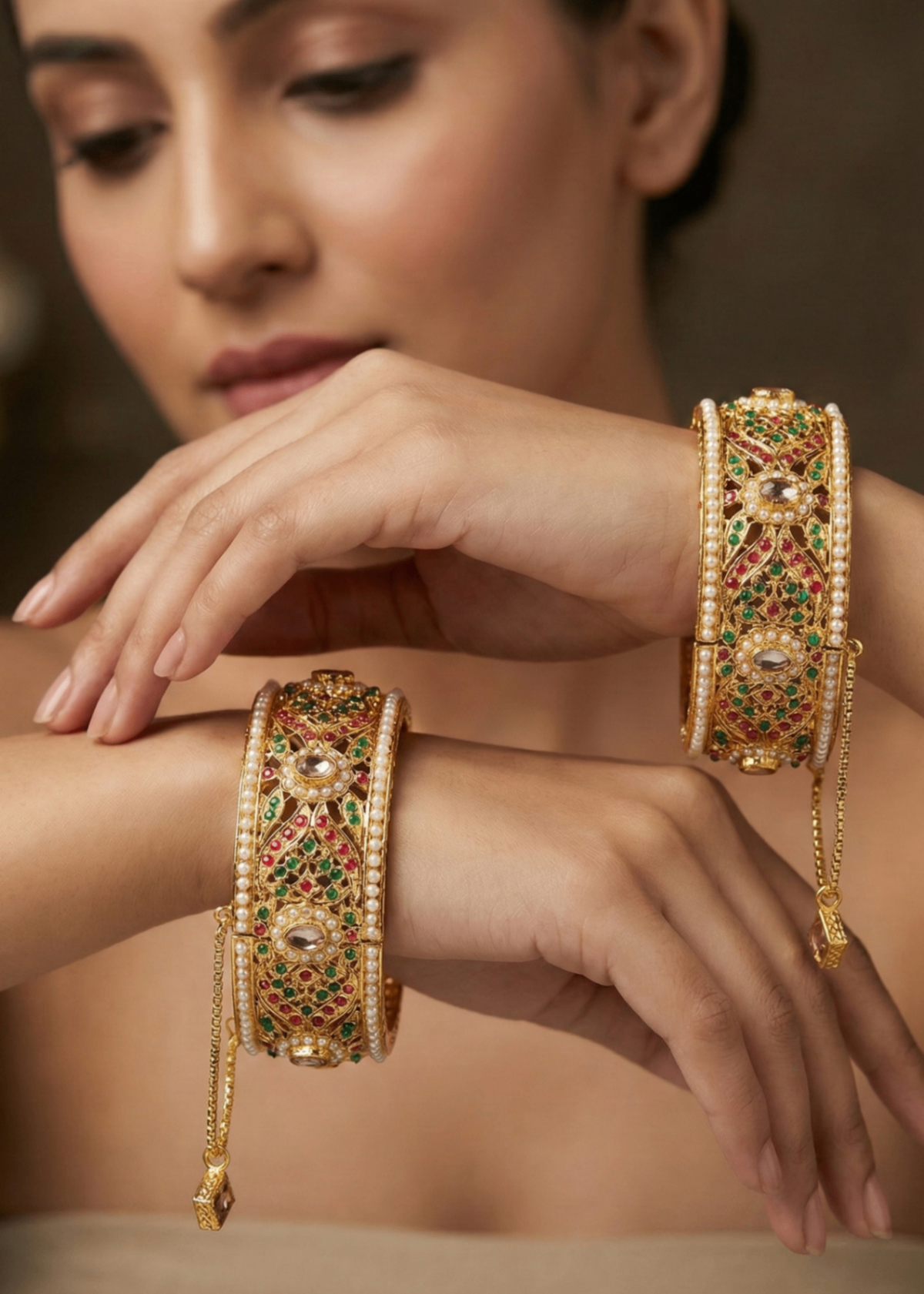 Shop the Regal Adjustable Kada from Zarosh Jewel