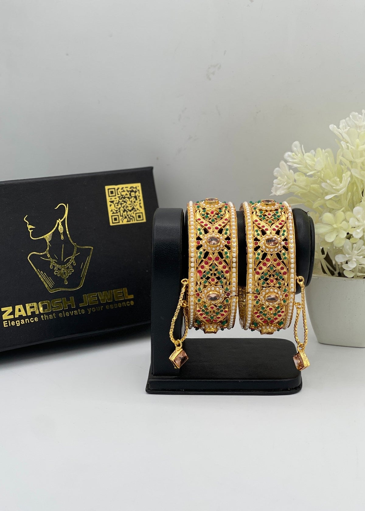 Shop the Regal Adjustable Kada from Zarosh Jewel