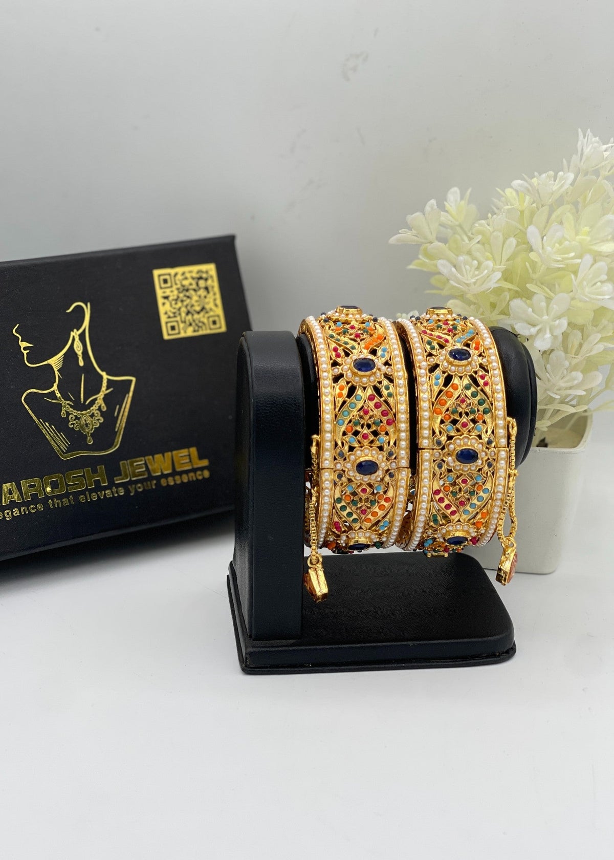 Shop the Regal Adjustable Kada from Zarosh Jewel