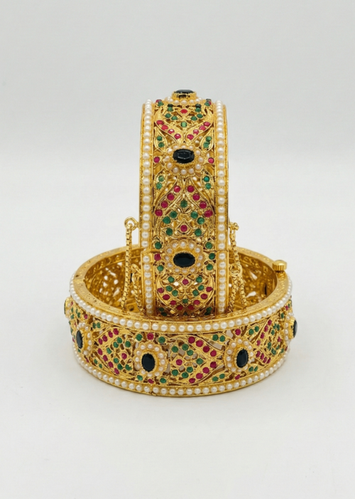 Shop the Regal Adjustable Kada from Zarosh Jewel
