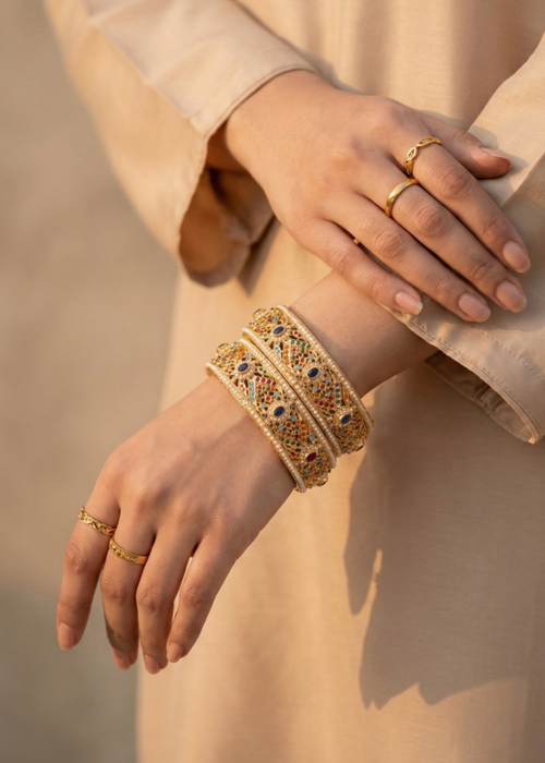 Shop the Regal Adjustable Kada from Zarosh Jewel
