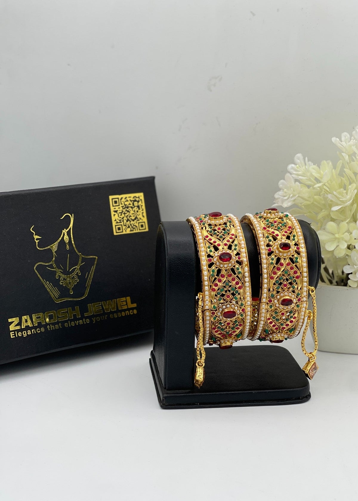 Shop the Regal Adjustable Kada from Zarosh Jewel
