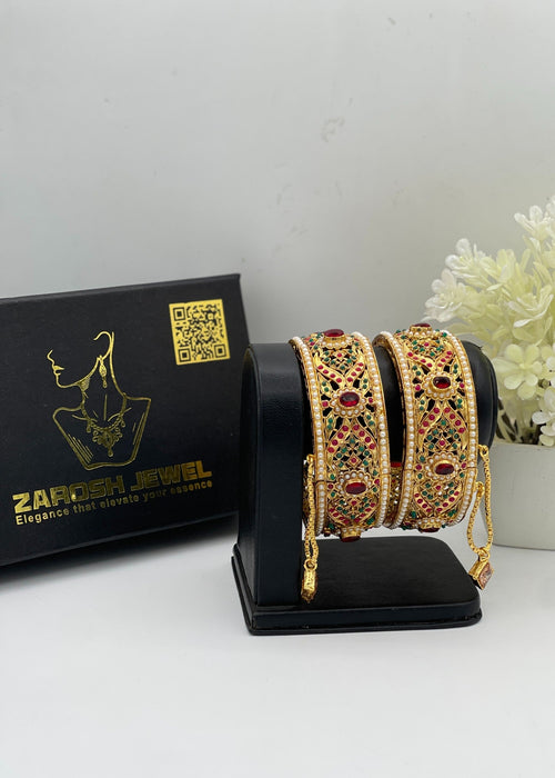 Shop the Regal Adjustable Kada from Zarosh Jewel