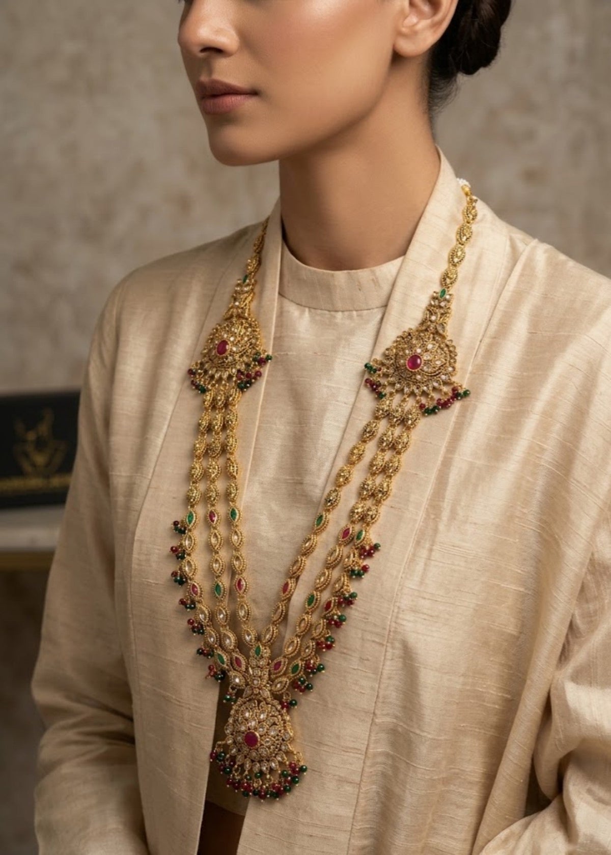 Shop the Regal Cascade Mala from Zarosh Jewel