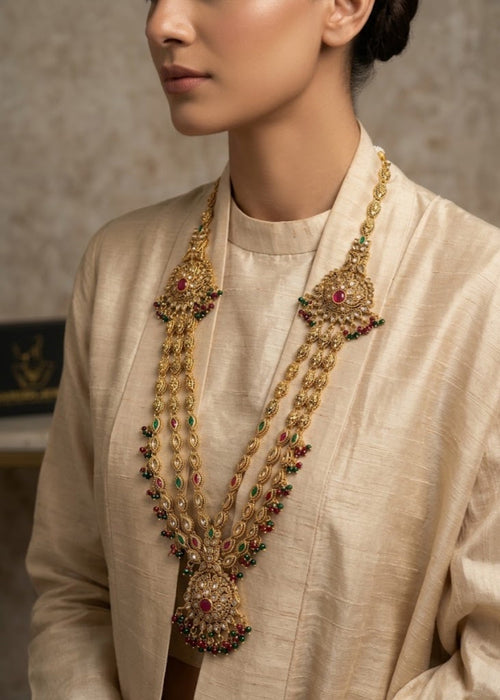 Shop the Regal Cascade Mala from Zarosh Jewel
