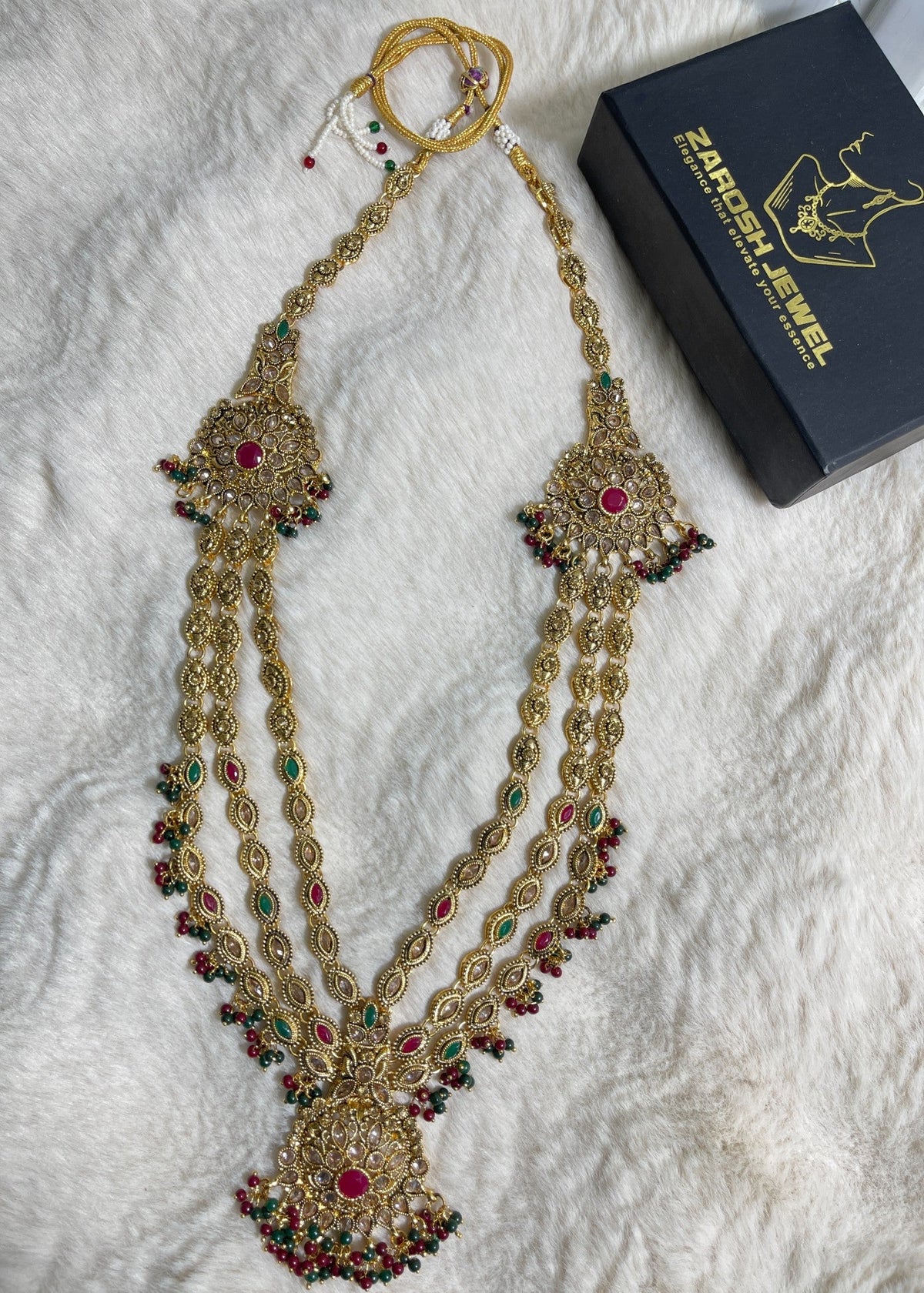 Shop the Regal Cascade Mala from Zarosh Jewel