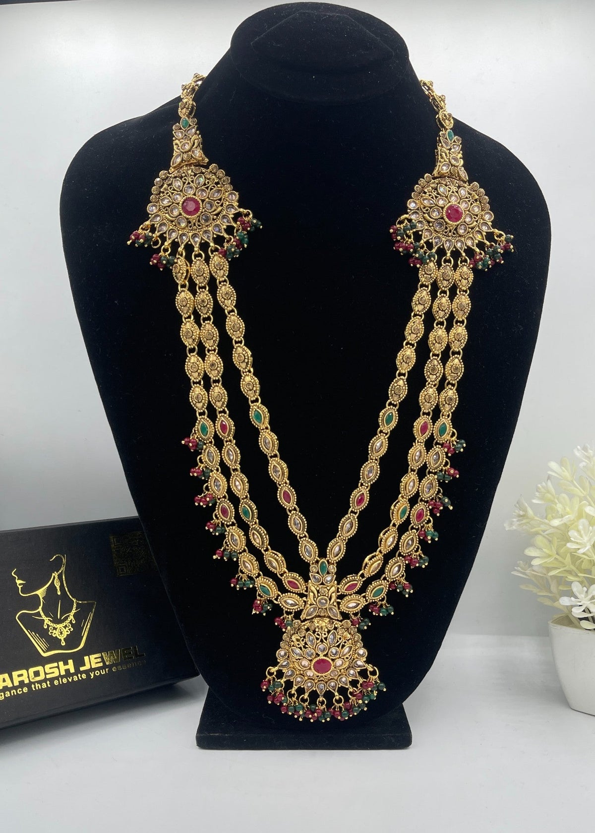 Shop the Regal Cascade Mala from Zarosh Jewel
