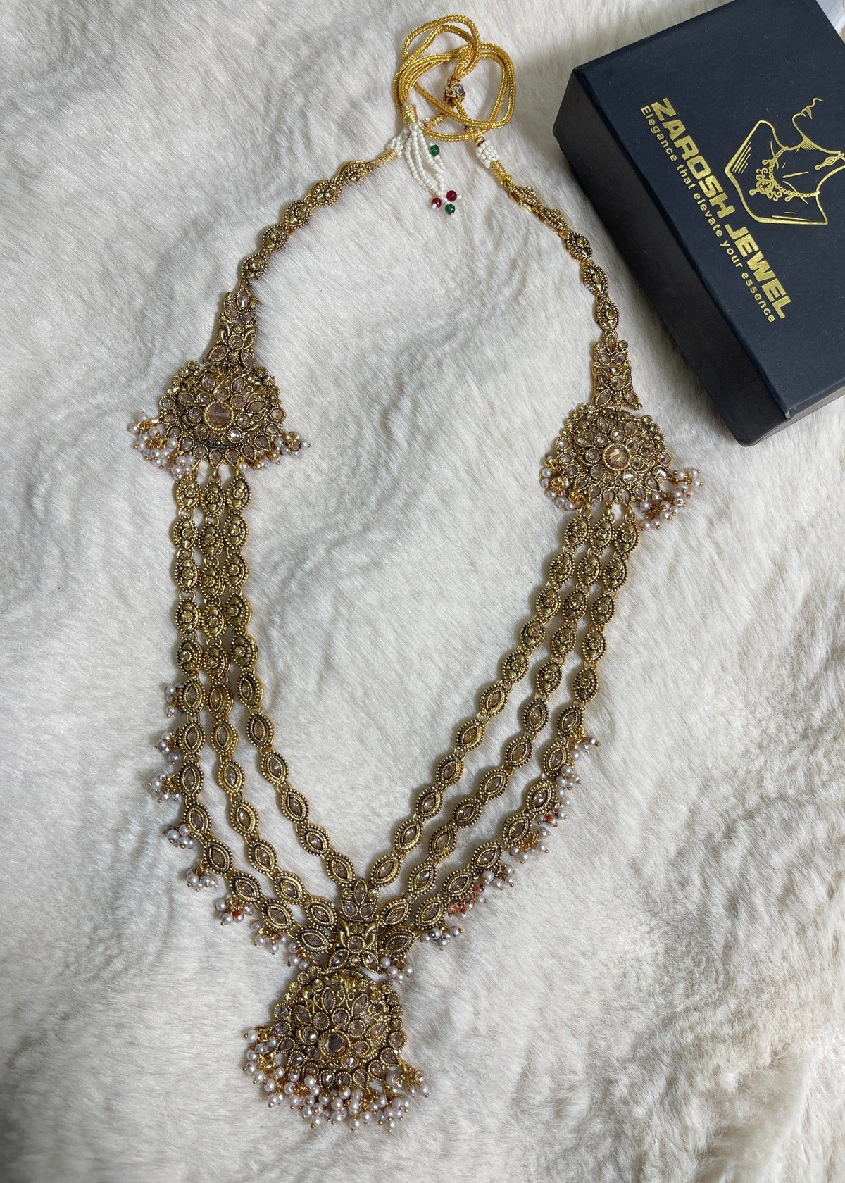 Shop the Regal Cascade Mala from Zarosh Jewel