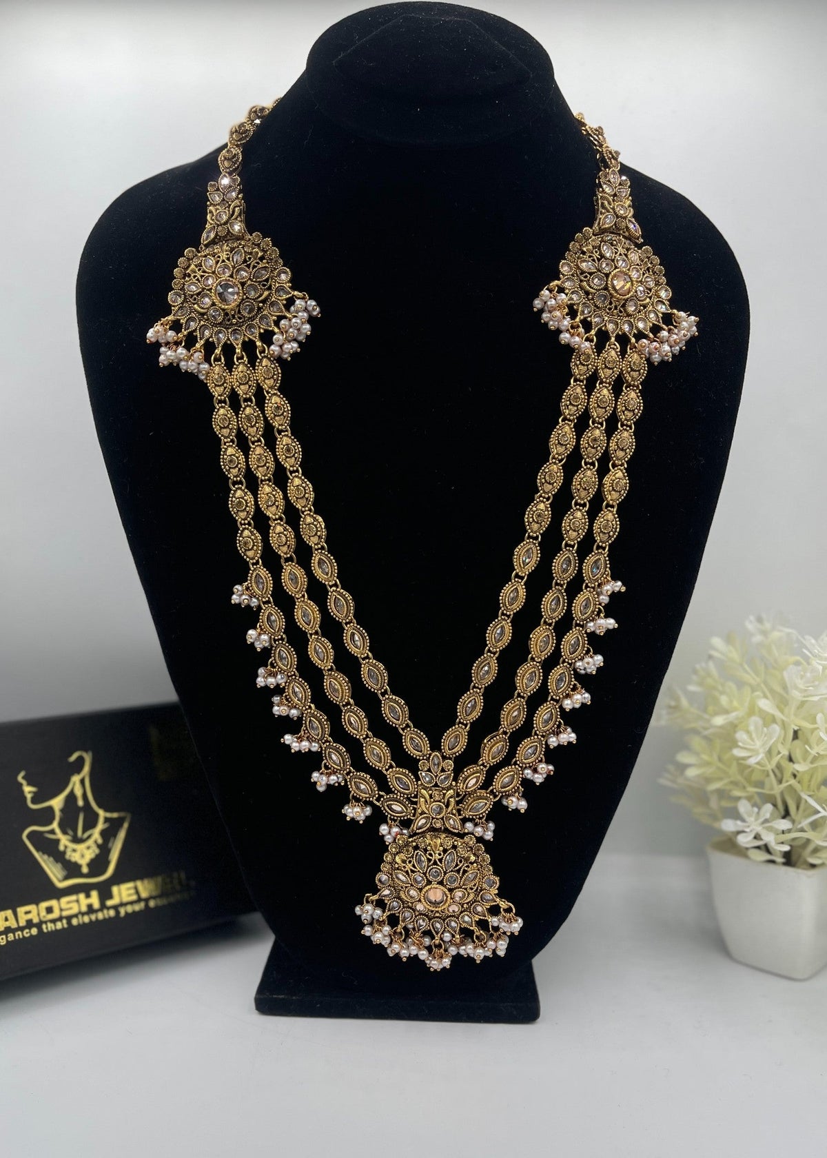 Shop the Regal Cascade Mala from Zarosh Jewel