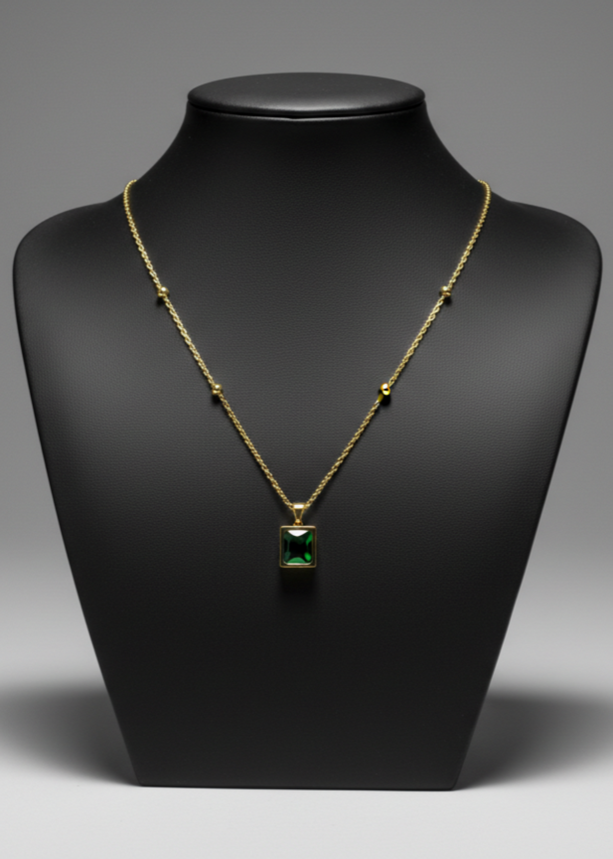 Shop the Regal Green Pendant from Zarosh Jewel