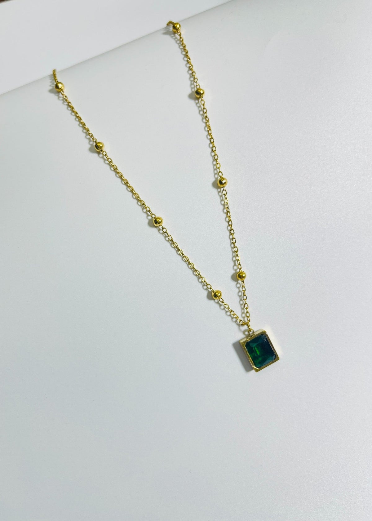 Shop the Regal Green Pendant from Zarosh Jewel
