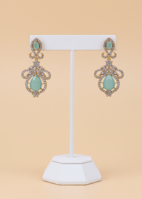 Shop the Regal Royale Drop Earrings from Zarosh Jewel