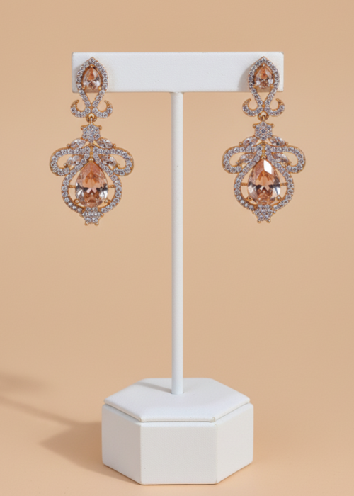 Shop the Regal Royale Drop Earrings from Zarosh Jewel