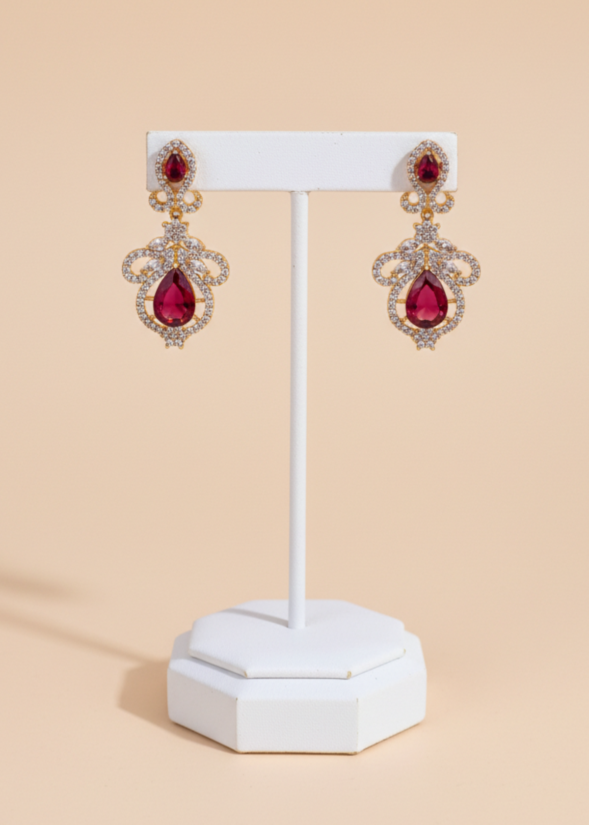 Shop the Regal Royale Drop Earrings from Zarosh Jewel