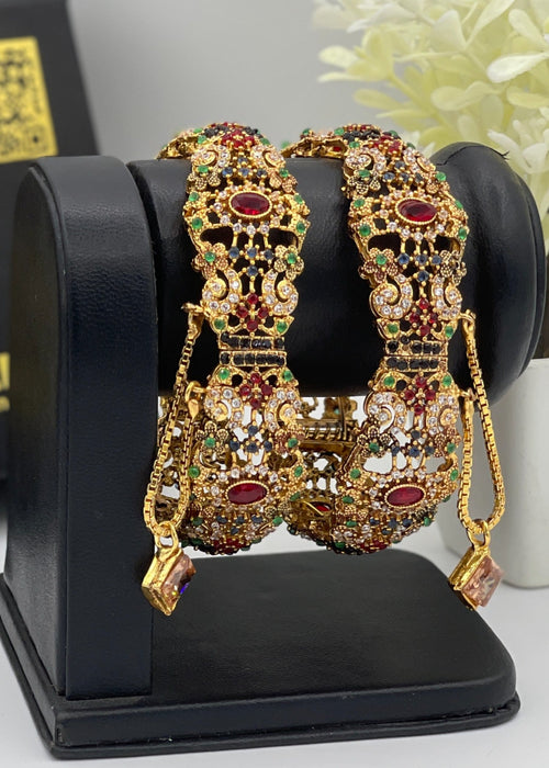 Shop the Resham Openable Bangle from Zarosh Jewel