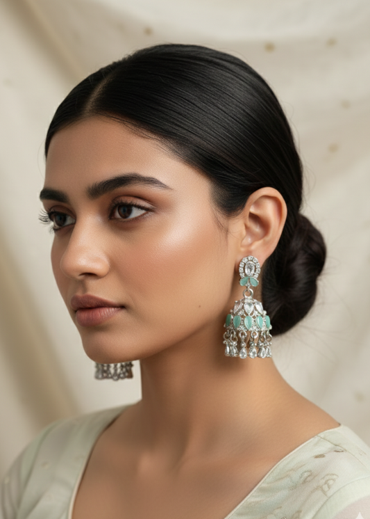 Ria Jhumkas by Zarosh Jewel