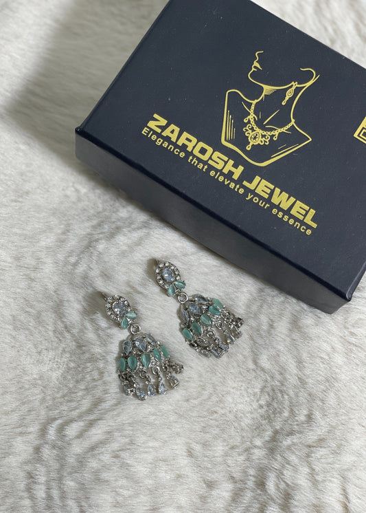 Shop the Ria Jhumkas from Zarosh Jewel