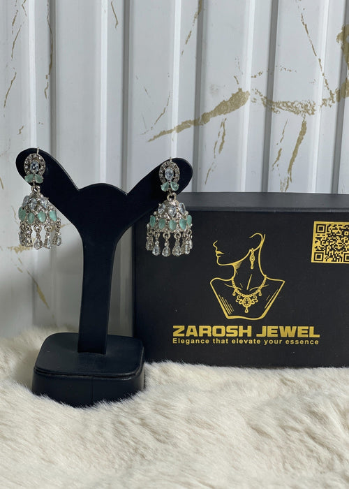 Shop the Ria Jhumkas from Zarosh Jewel