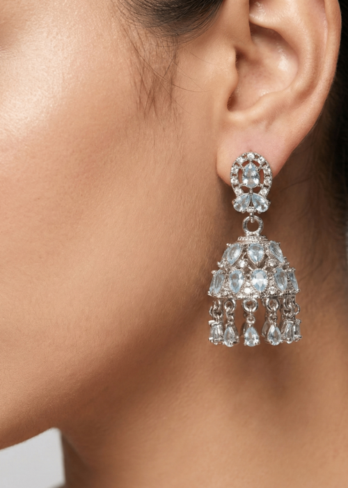Shop the Ria Jhumkas from Zarosh Jewel