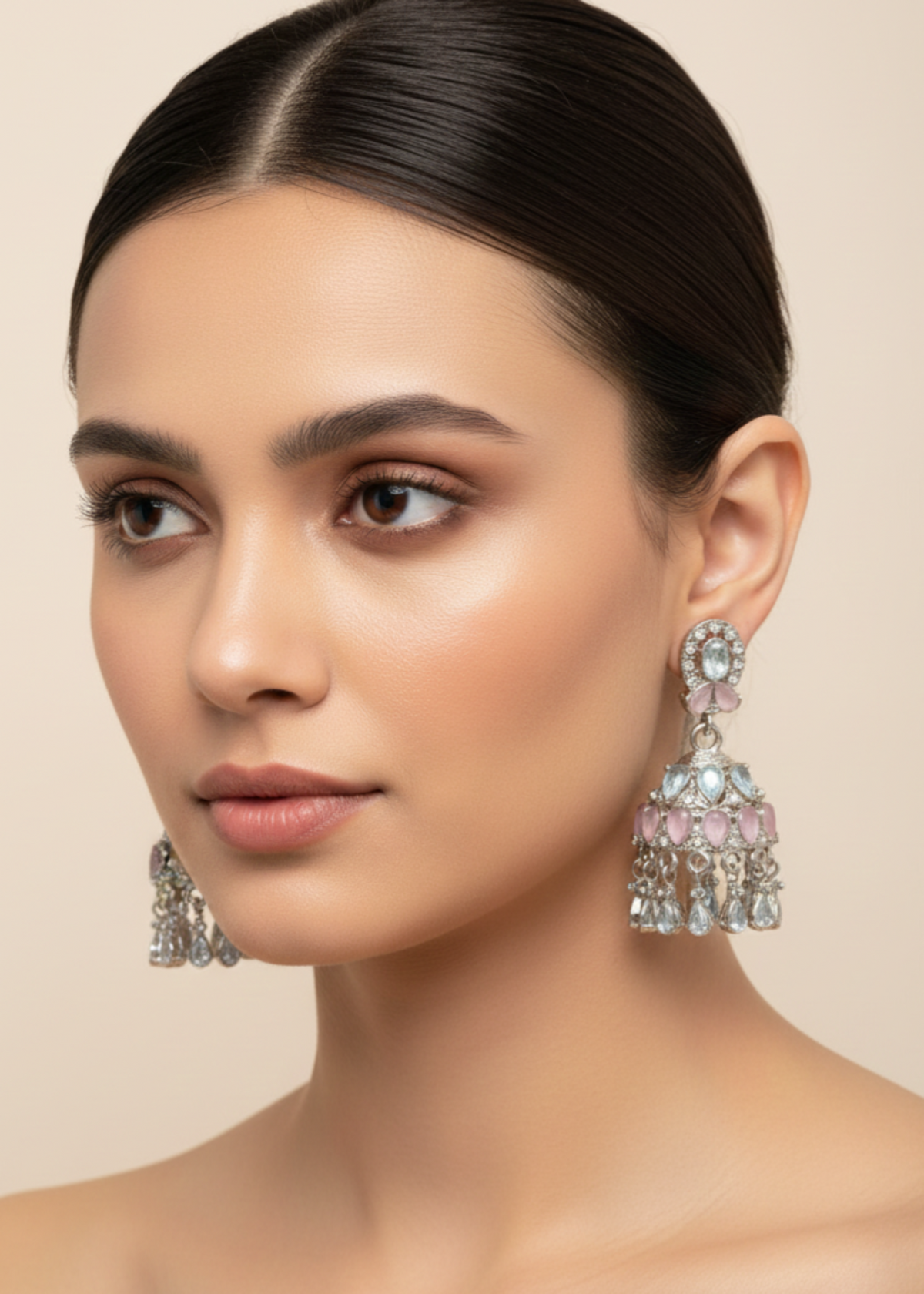 Shop the Ria Jhumkas from Zarosh Jewel