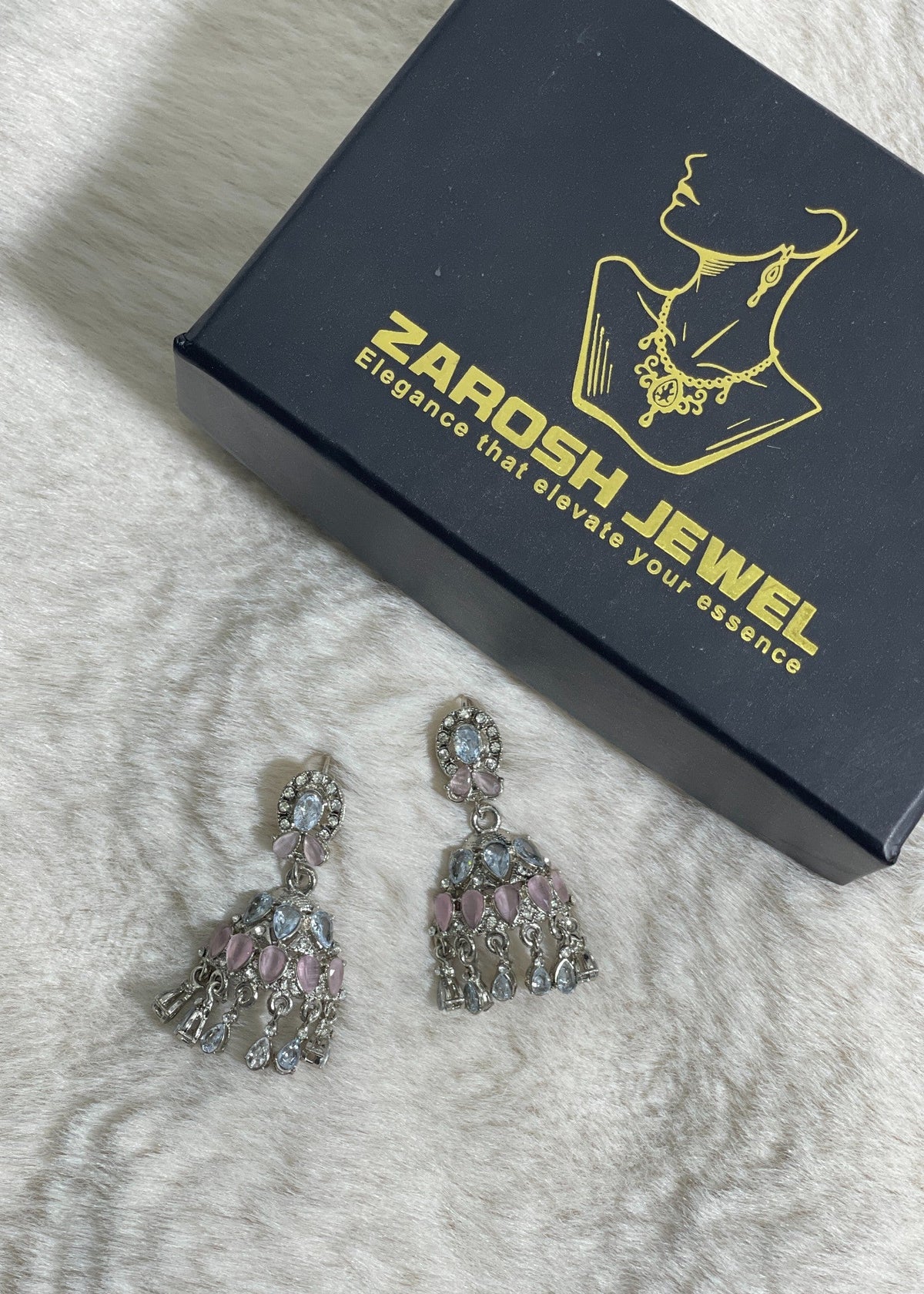 Shop the Ria Jhumkas from Zarosh Jewel