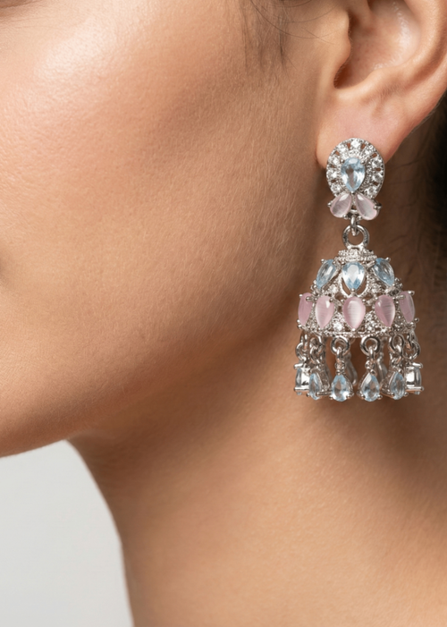 Shop the Ria Jhumkas from Zarosh Jewel