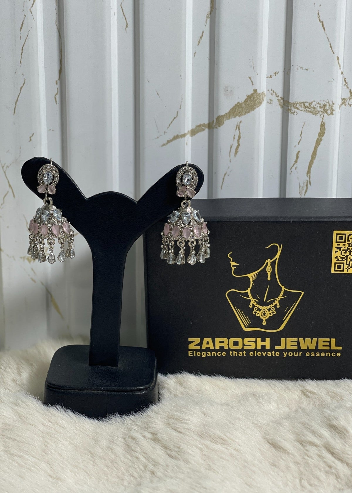 Shop the Ria Jhumkas from Zarosh Jewel