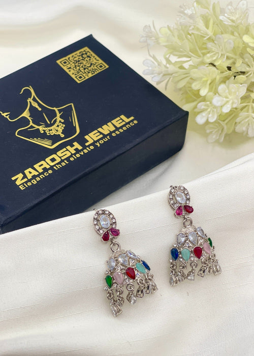 Shop the Ria Jhumkas from Zarosh Jewel