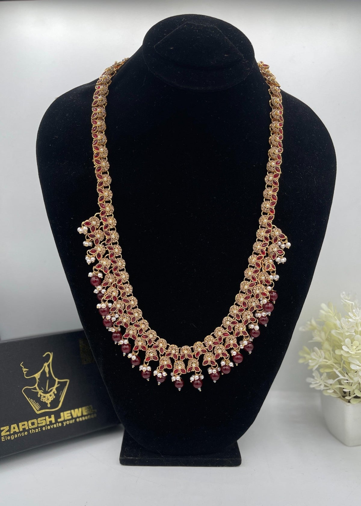 Shop the Riaf Layered Mala from Zarosh Jewel