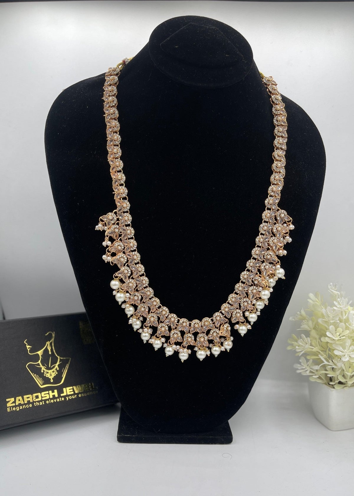 Shop the Riaf Layered Mala from Zarosh Jewel