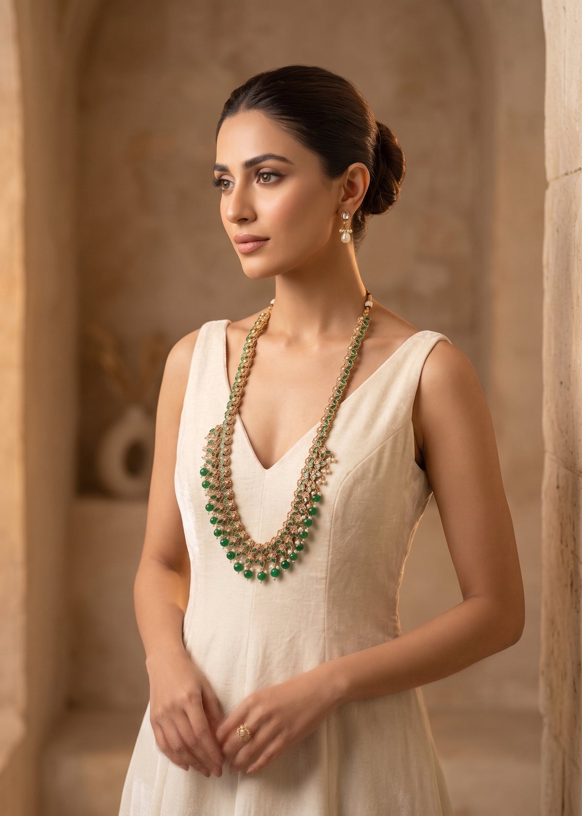 Shop the Riaf Layered Mala from Zarosh Jewel