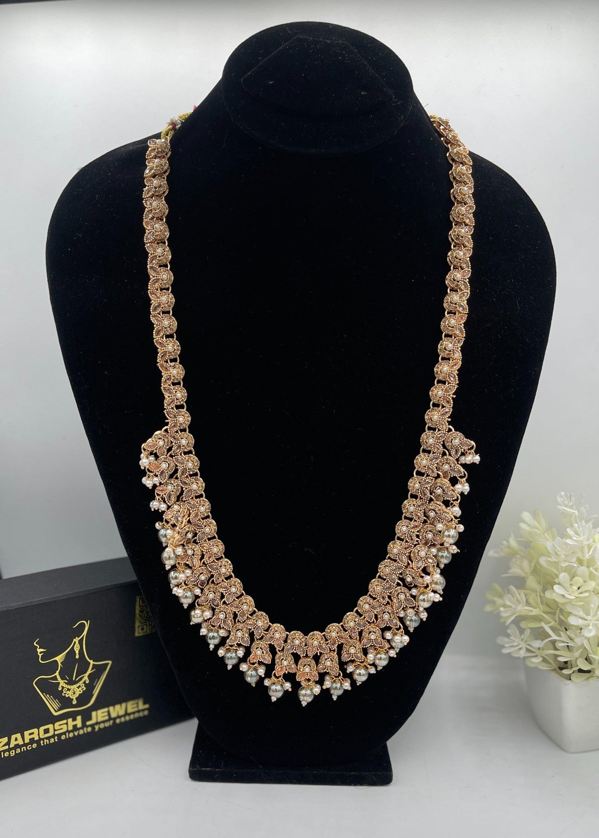 Shop the Riaf Layered Mala from Zarosh Jewel