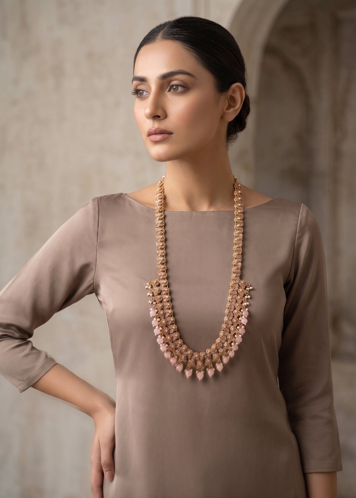 Shop the Riaf Layered Mala from Zarosh Jewel