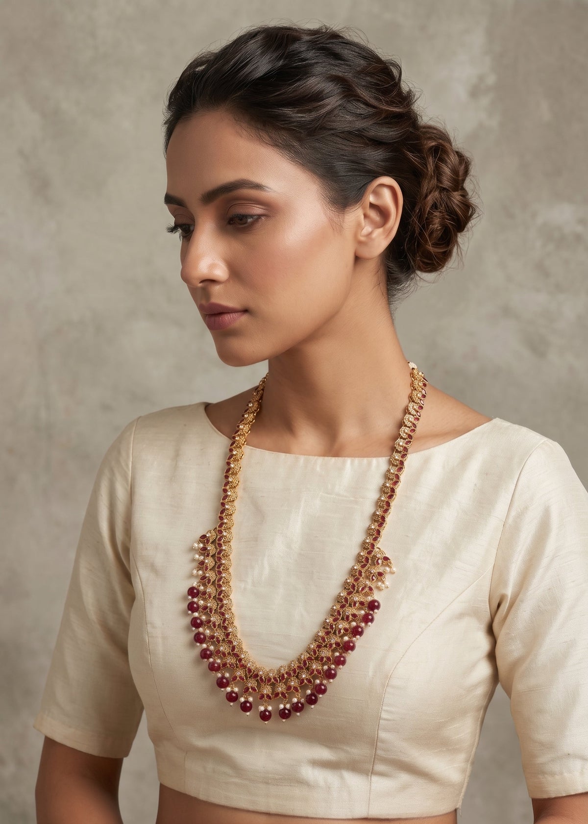 Shop the Riaf Layered Mala from Zarosh Jewel