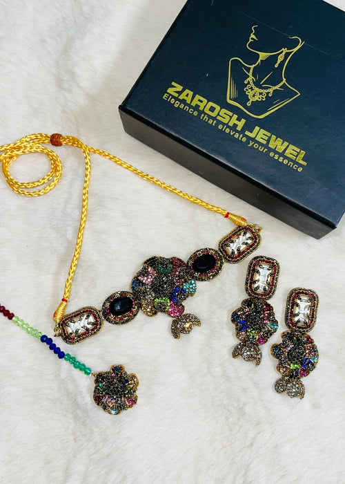 Shop the Rida Choker Set from Zarosh Jewel