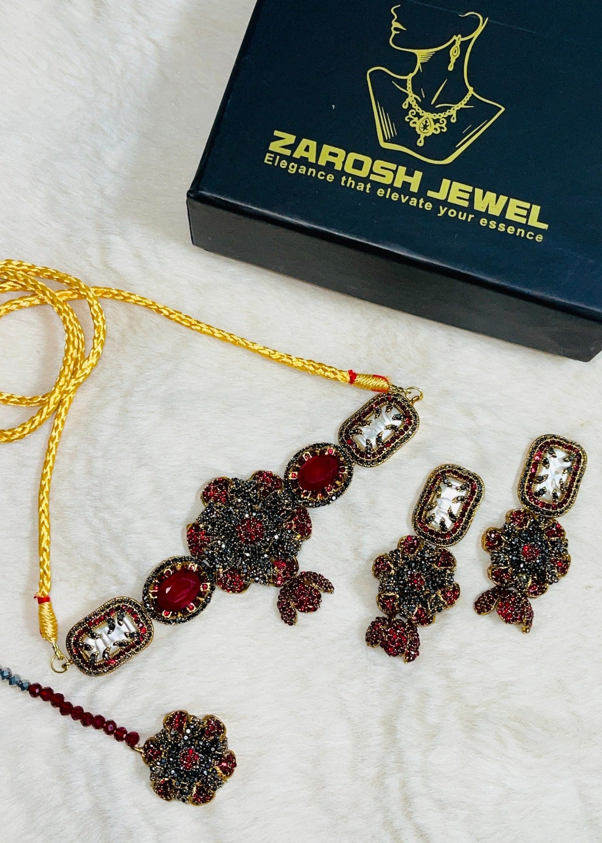 Shop the Rida Choker Set from Zarosh Jewel