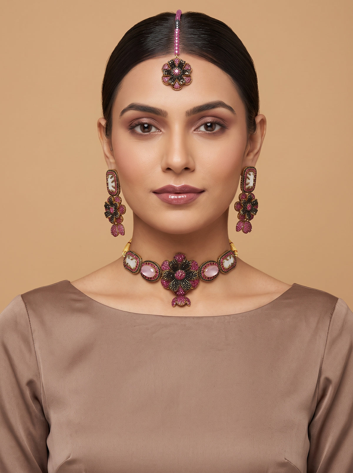 Shop the Rida Choker Set from Zarosh Jewel